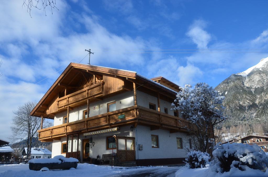 Ferienwohnung Haus Almfriede Leutasch Exterior foto